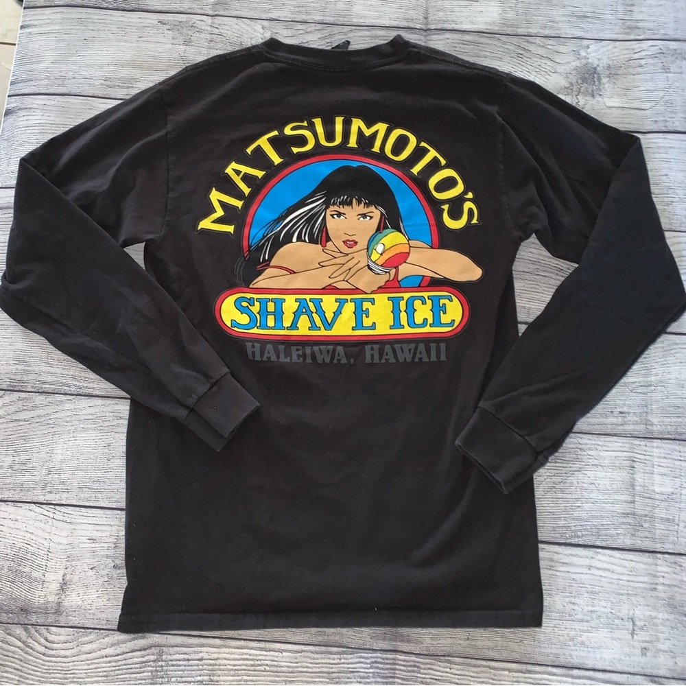 🔥Matsumoto’s shave ice Haleiwa, Hawaii long sleeve shirt size small